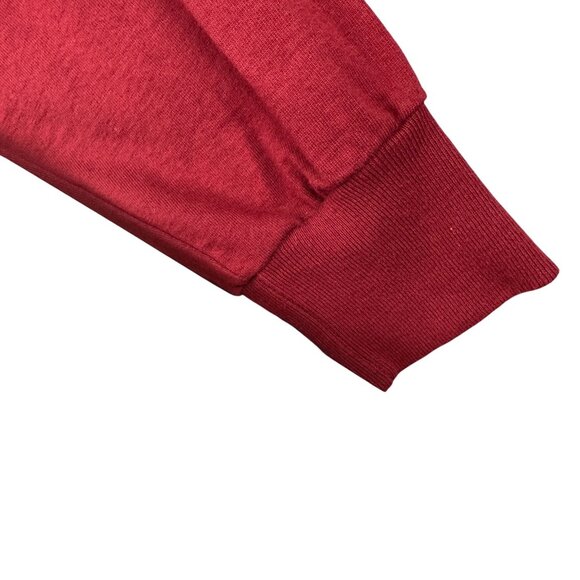 Russell Athletic NFL Cougars  Mock Neck Shirt Men M Red Long Sleeve Embroidered - Picture 10 of 11